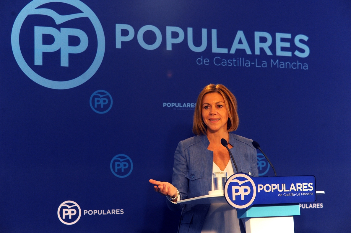Cospedal presenta este viernes a los candidatos del PP por Murcia al Congreso y al Senado