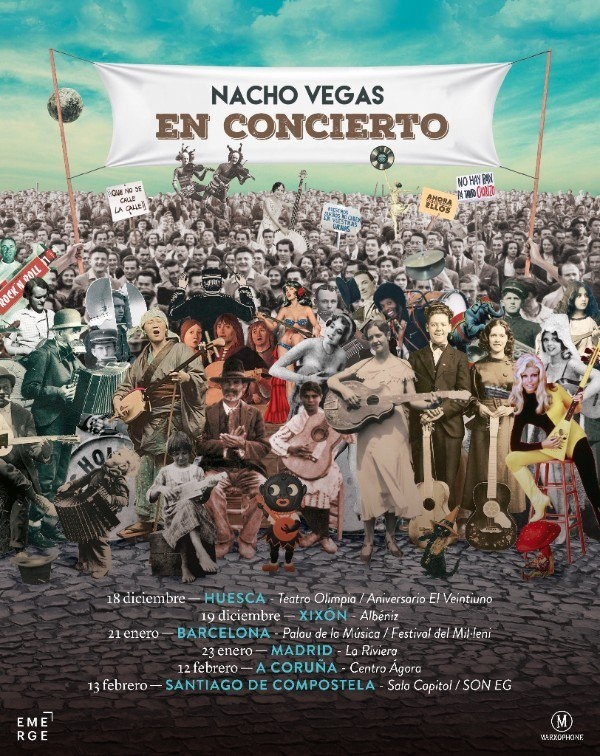 Nacho Vegas anuncia nuevo EP y conciertos de presentación