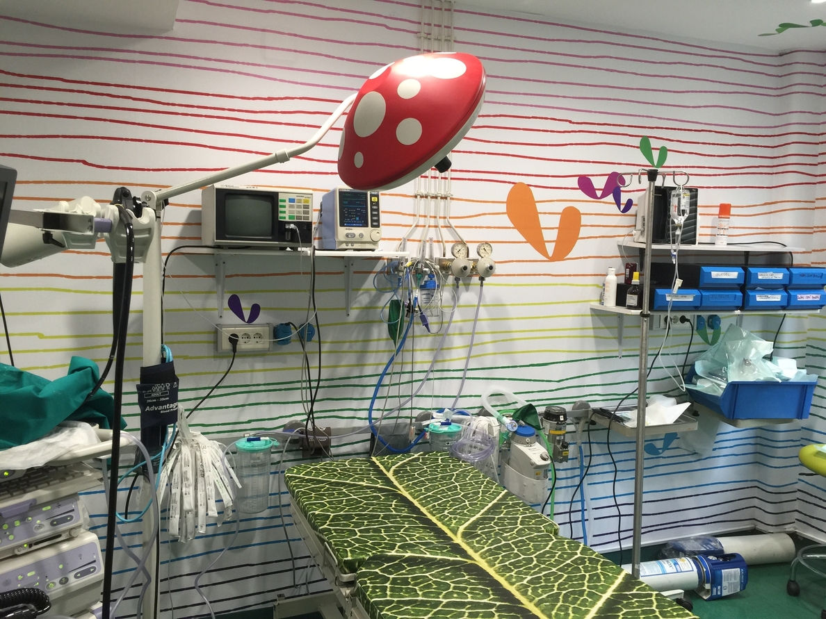El Hospital La Paz redecora la Unidad de Dolor Infantil para mejorar el estado anímico de los niños y sus familias