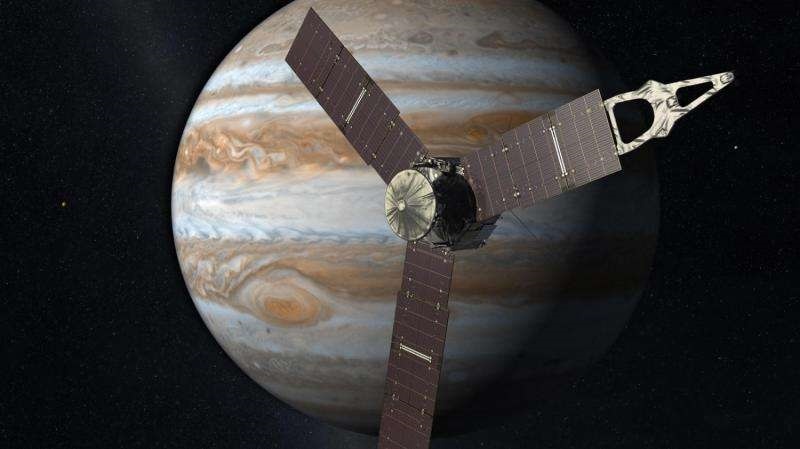 La nave Juno ajusta trayectoria rumbo a Júpiter