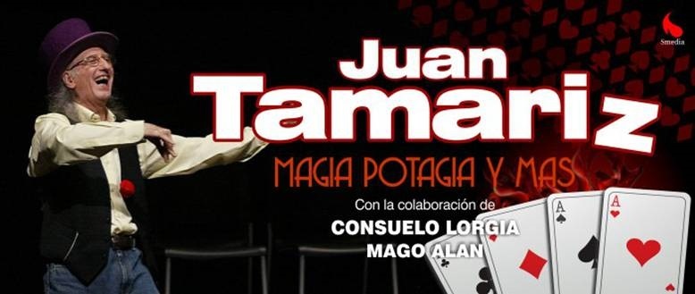 Juan Tamariz ofrecerá «los mejores números de su carrera» en el espectáculo »Magia Potagia y Más»