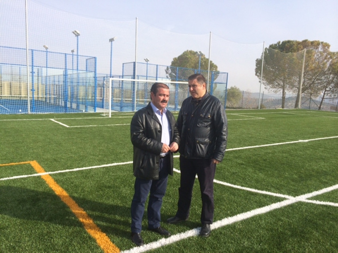La Diputación invierte 153.600 euros en la mejora de las instalaciones deportivas de Villardompardo