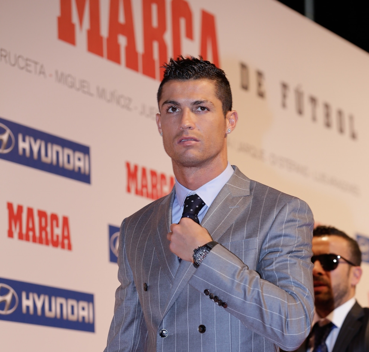Cristiano Ronaldo, en los Premios Marca: «Lo que más deseo es quedarme 2 años más en Madrid»