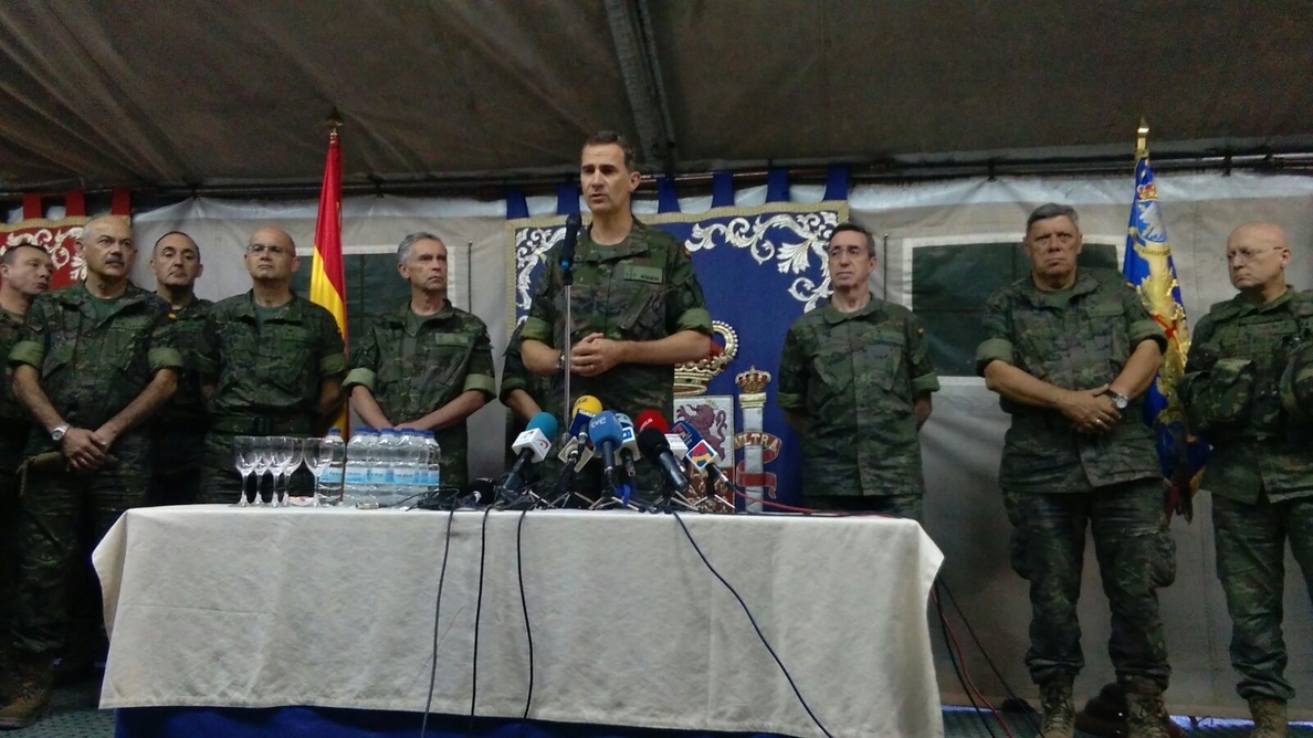El Rey retomará hoy su agenda fuera de Zarzuela y visitará una escuela militar paracaidista en Murcia