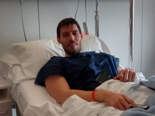 Van Rossom, operado de su lesión en la rodilla izquierda