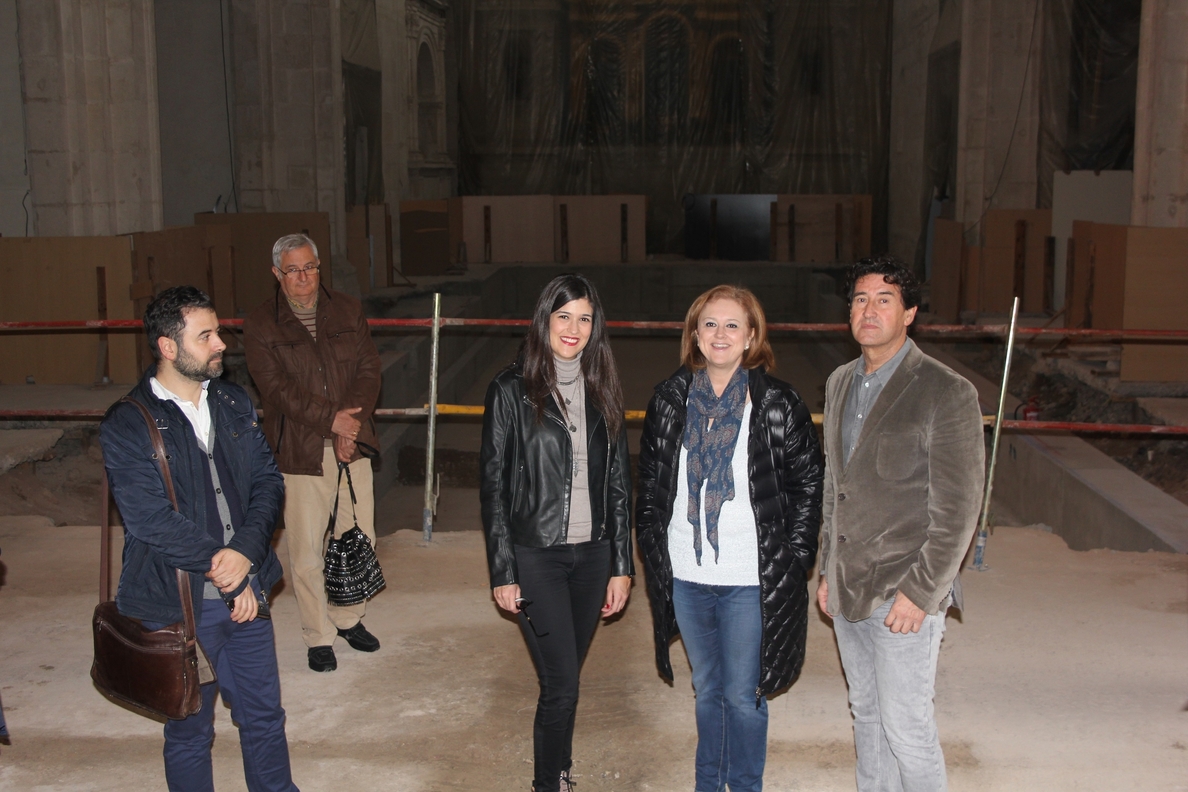 La Comunidad pretende concluir este año las obras de rehabilitación de la iglesia de San Esteban