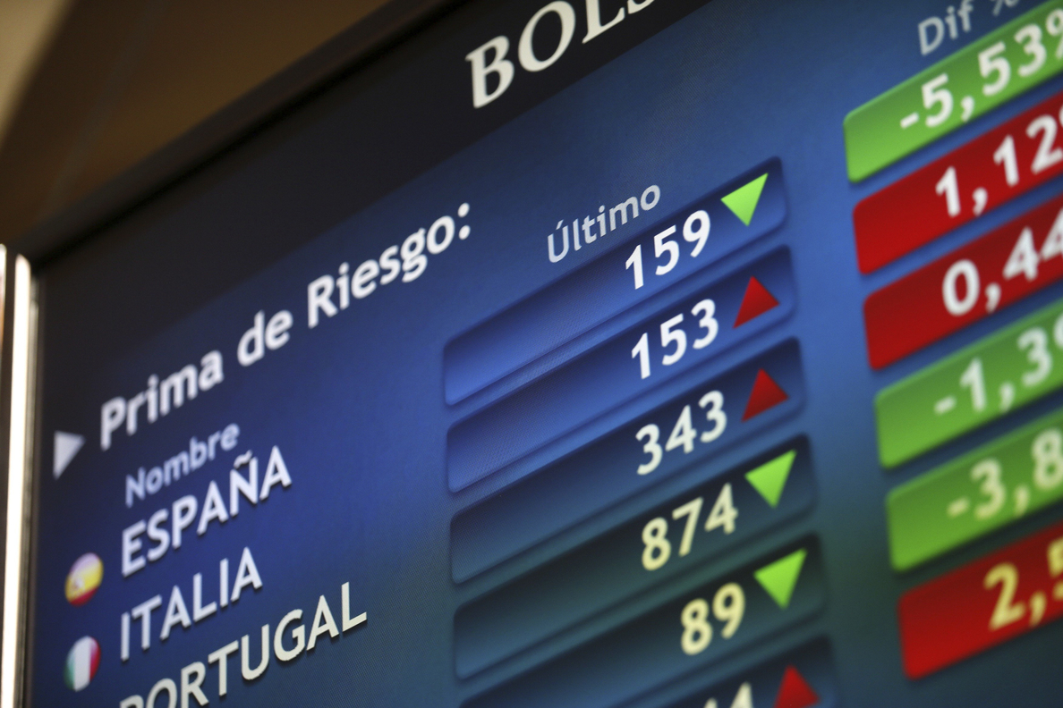 La prima de riesgo española sube otros cuatro puntos, hasta los 172