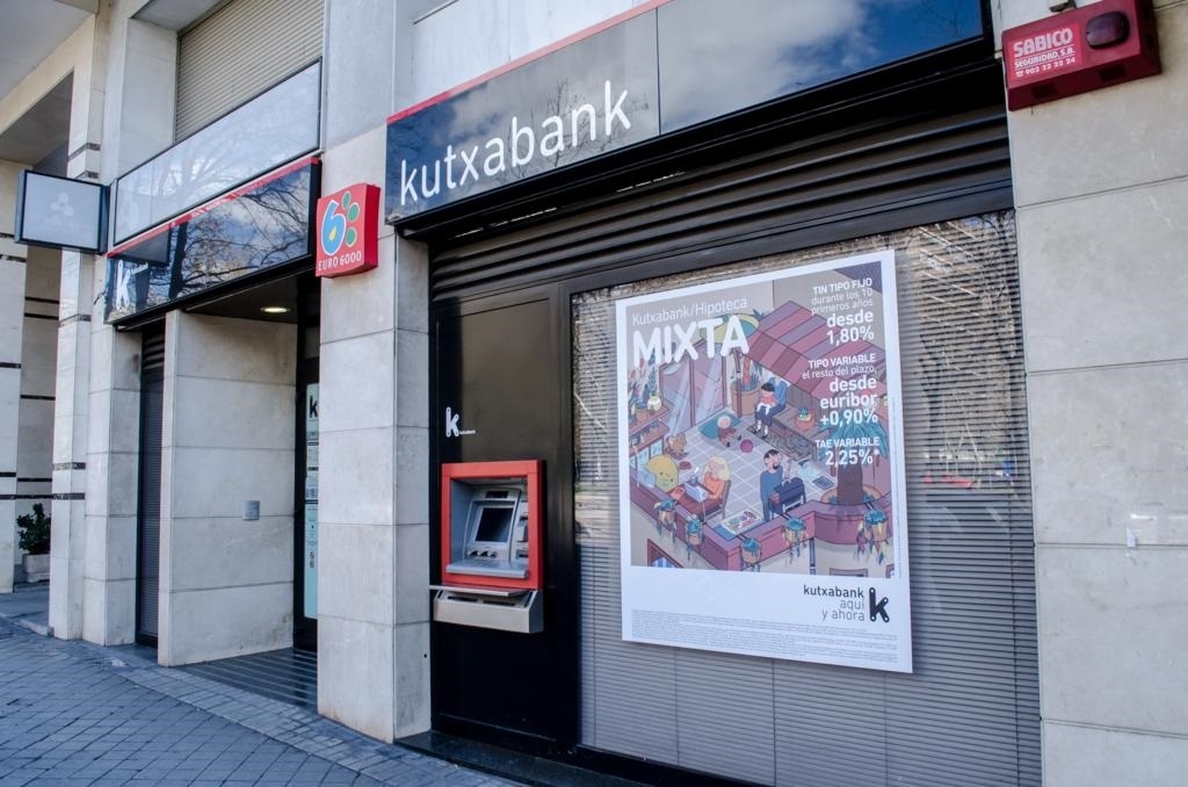 (Ampl.) Kutxabank logra un beneficio de 144,2 millones de euros en el primer semestre, un 17,5% más