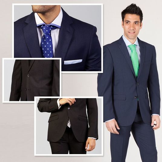 El traje: partes y detalles