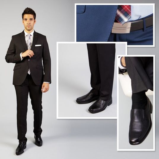 El traje: partes y detalles
