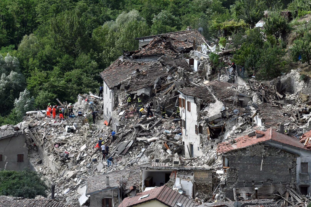 Registradas unas 160 réplicas tras el terremoto de 6 grados en el centro de Italia
