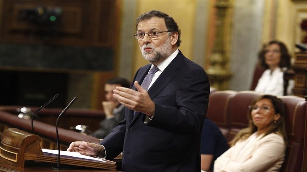(16) Rajoy avisa a ERC: «Vulnerar la ley es volver a la selva y eso no se lo vamos a permitir»