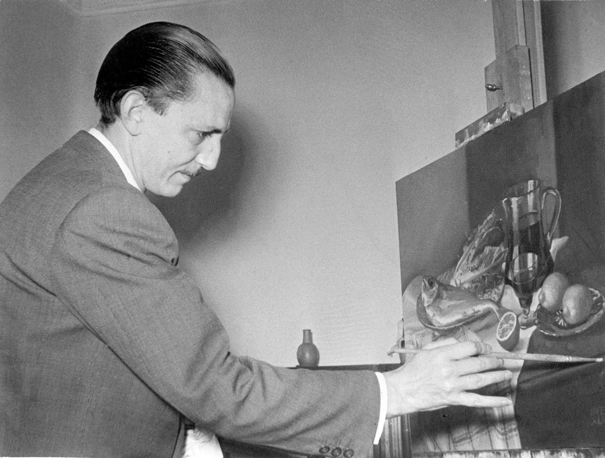 El Buero Vallejo dibujante llega a la Biblioteca Nacional en su centenario
