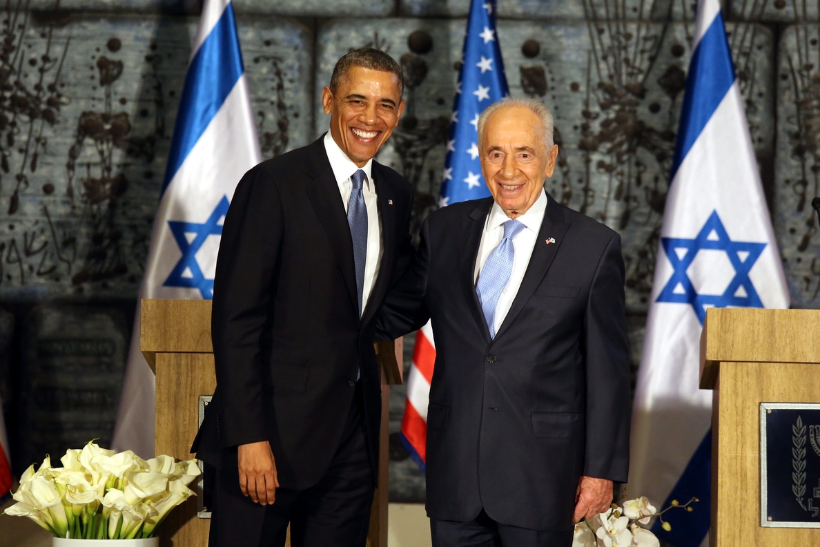 Obama reitera su compromiso con la paz en Oriente Medio como «tributo» a Peres