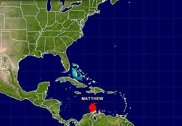 El huracán »Matthew» se eleva a categoría 5 y se convierte en el más potente sobre el Atlántico desde 2007