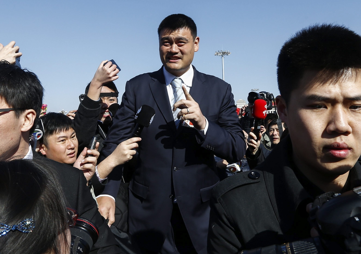 China nombra a Yao Ming y otros famosos del país sus «embajadores en Marte»