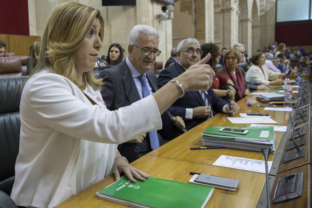 Susana Díaz: «Necesitamos que se resuelva rápidamente la gobernabilidad»
