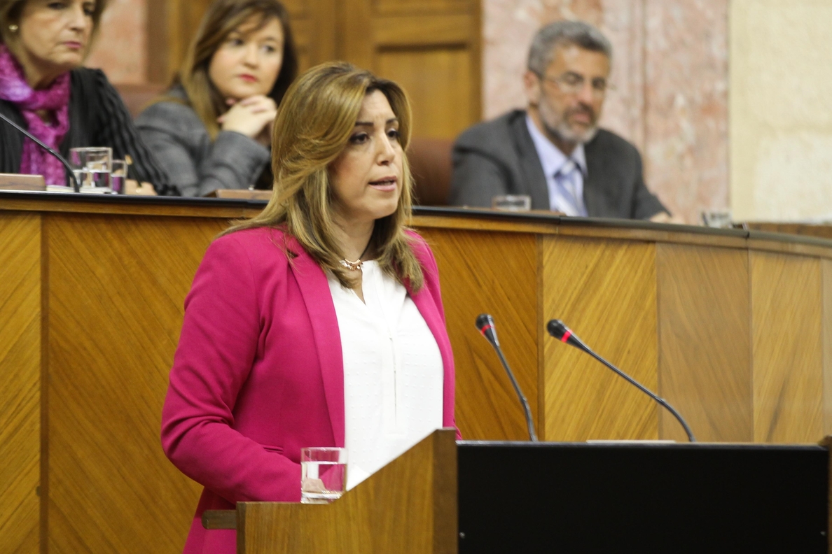 Susana Díaz abre este miércoles el Debate sobre el estado de la Comunidad en el Parlamento andaluz