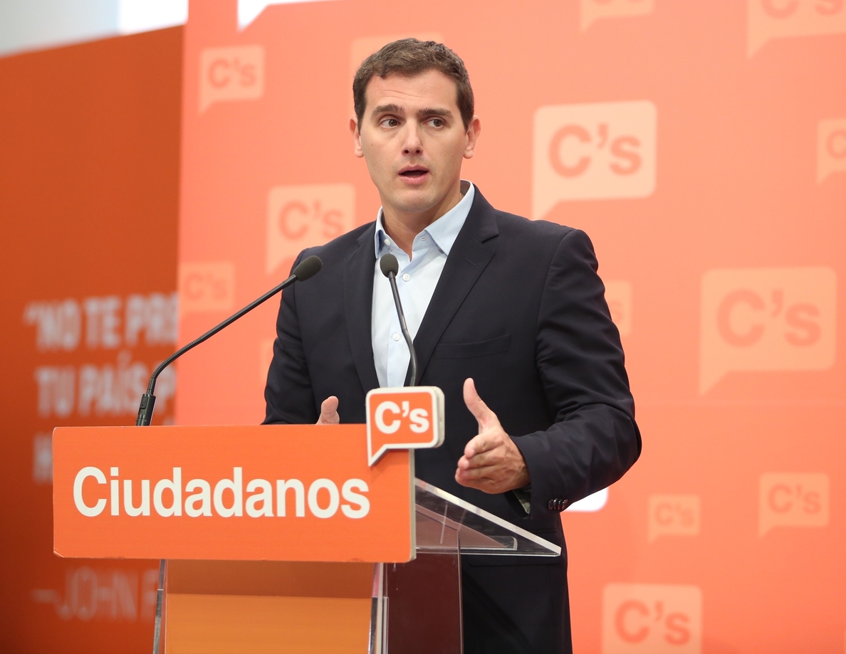 Rivera afirma que las partidas del pacto con el PP para políticas sociales se pueden cumplir: «No somos Podemos»