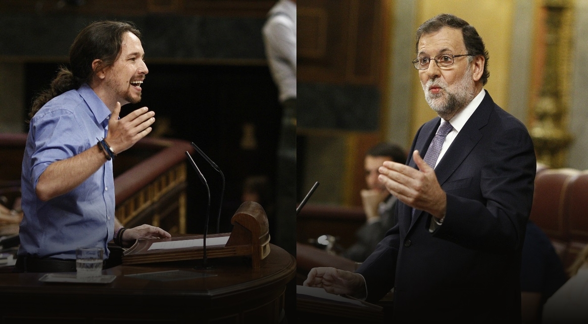 Iglesias ataca al PP con la corrupción y Rajoy le receta prudencia: «Los españoles les van conociendo»