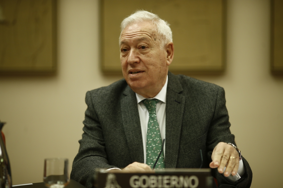 Margallo, tras hablar Iglesias de «delincuentes»: «Si tiene esa sospecha, que presente una denuncia en el juzgado»