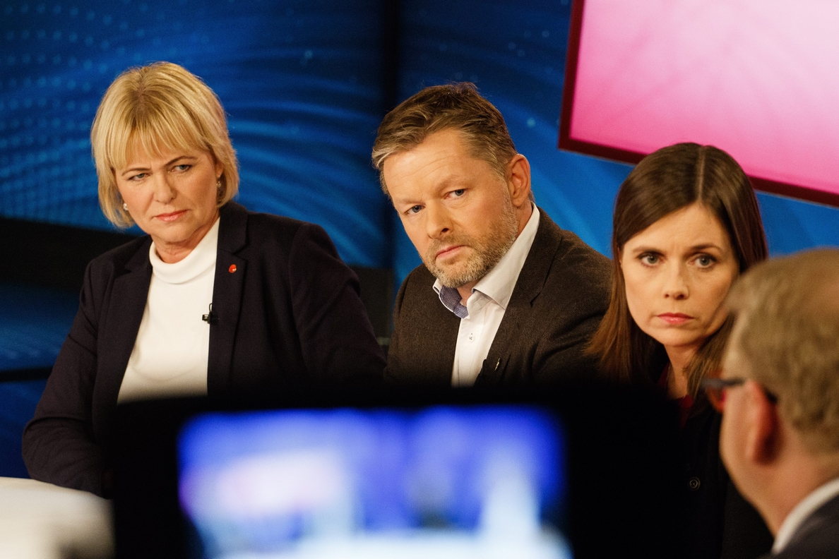 Los conservadores encabezan los sondeos en las elecciones islandesas sin mayorías claras