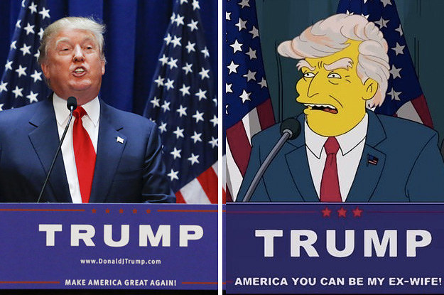 Los Simpson lo predijeron hace 16 años: ¡Trump, presidente!