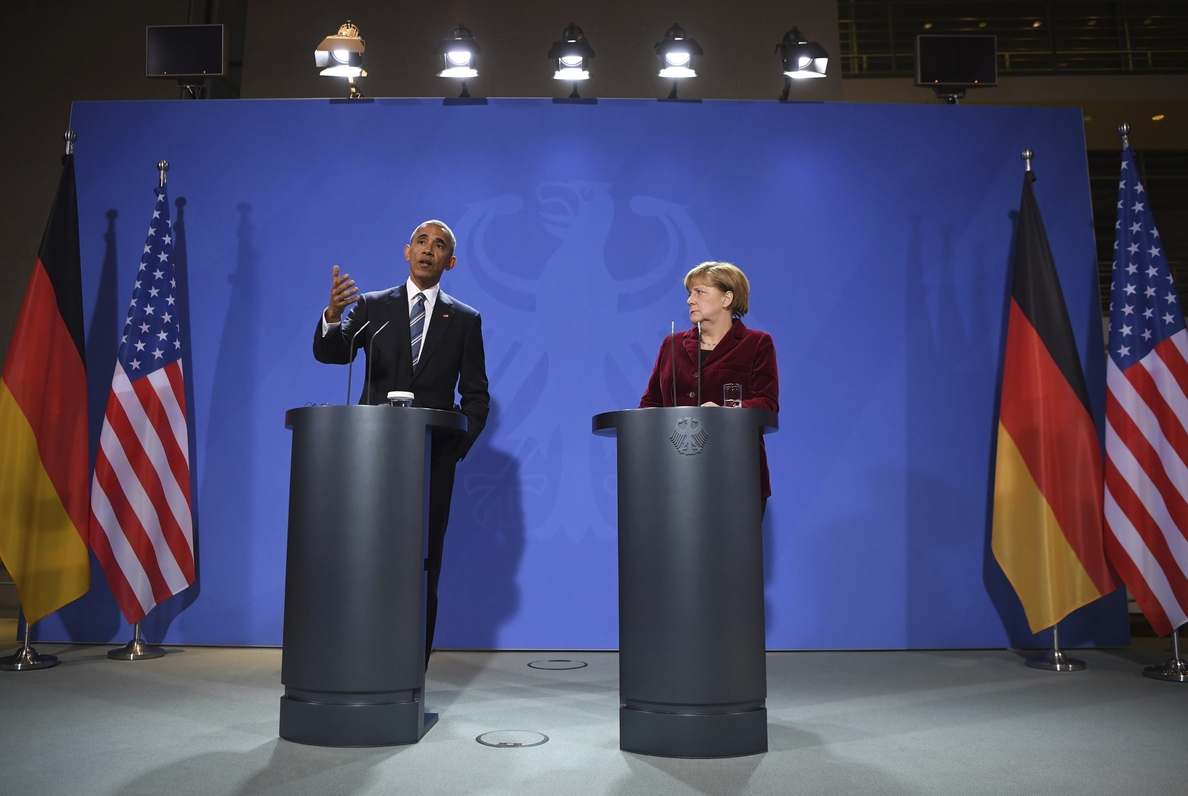 Obama afirma que «si fuera alemán» votaría a Merkel