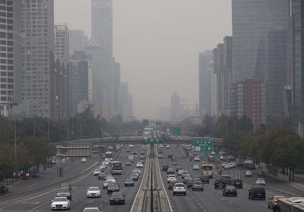 Alerta amarilla en Pekín y zonas del norte de China por contaminación