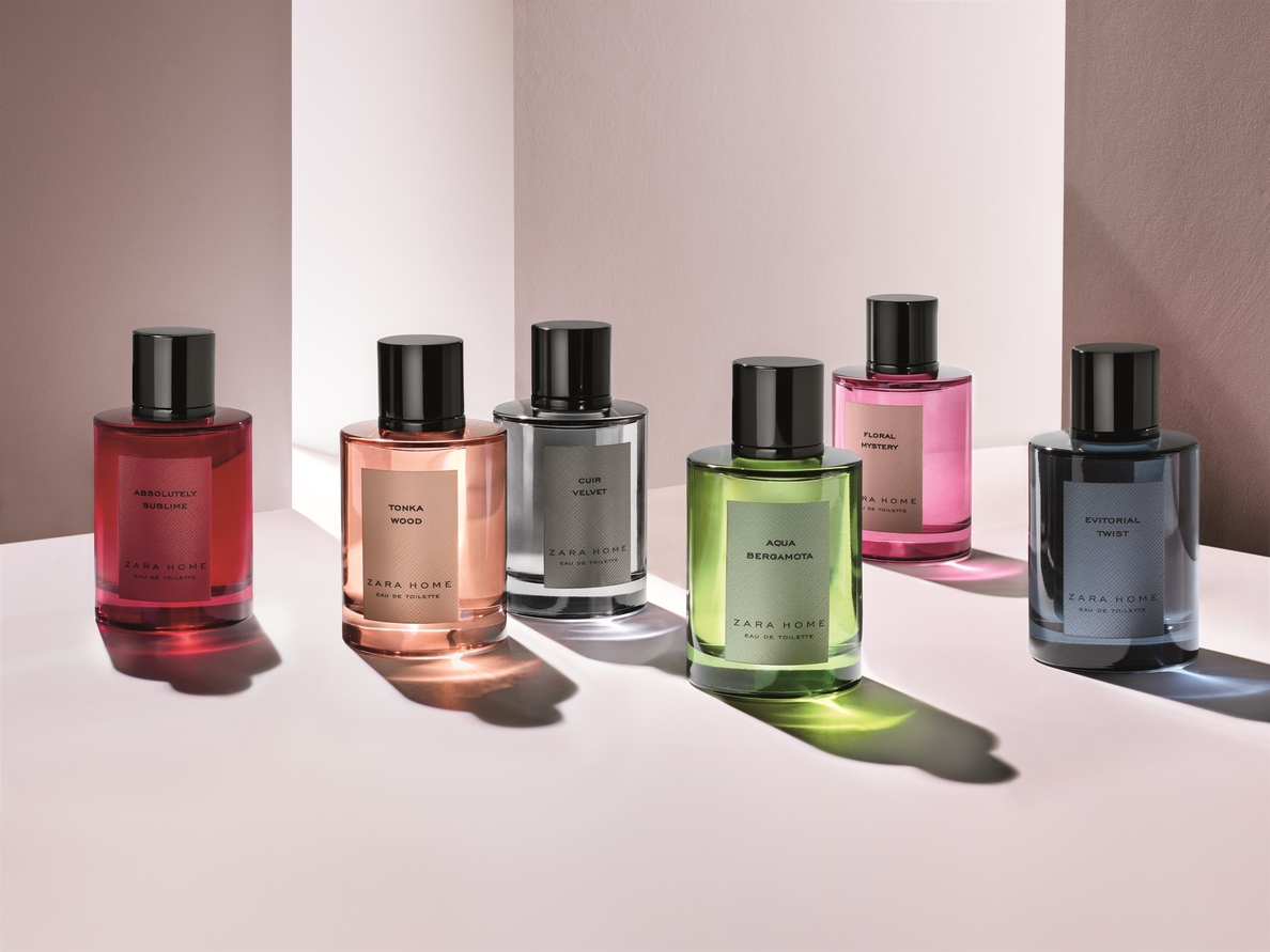 Zara Home (Inditex) refuerza su apuesta por la perfumería con su primera colección de fragancias personales