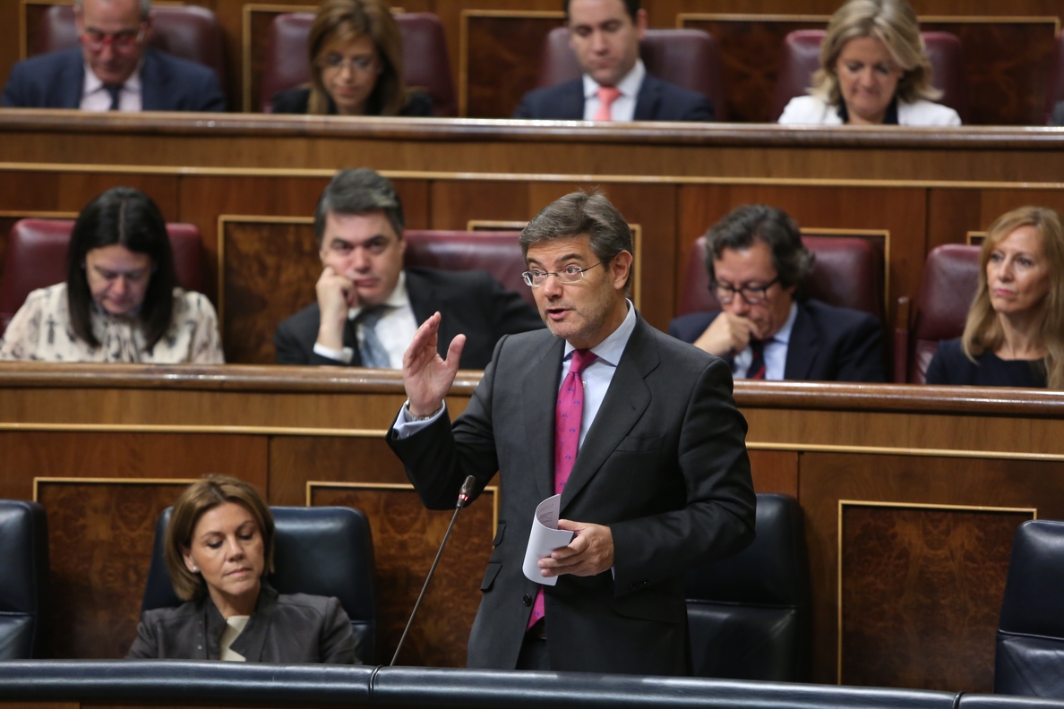 Catalá pide que no exista «ninguna duda» sobre el compromiso del Gobierno en la lucha contra la corrupción