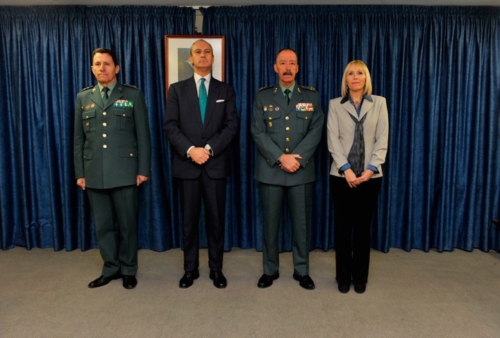 El director de la Guardia Civil nombra al teniente general Pablo Martín Alonso como nuevo director adjunto operativo