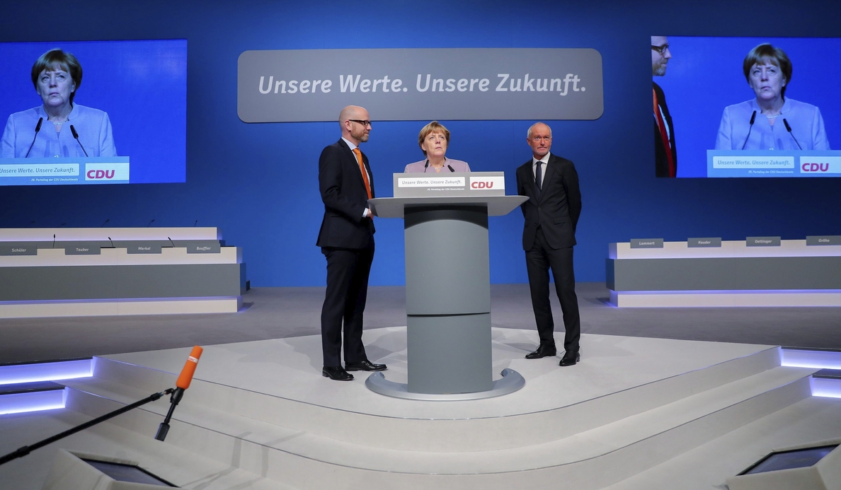 La CDU de Merkel celebra el congreso centrado en la reelección de su líder