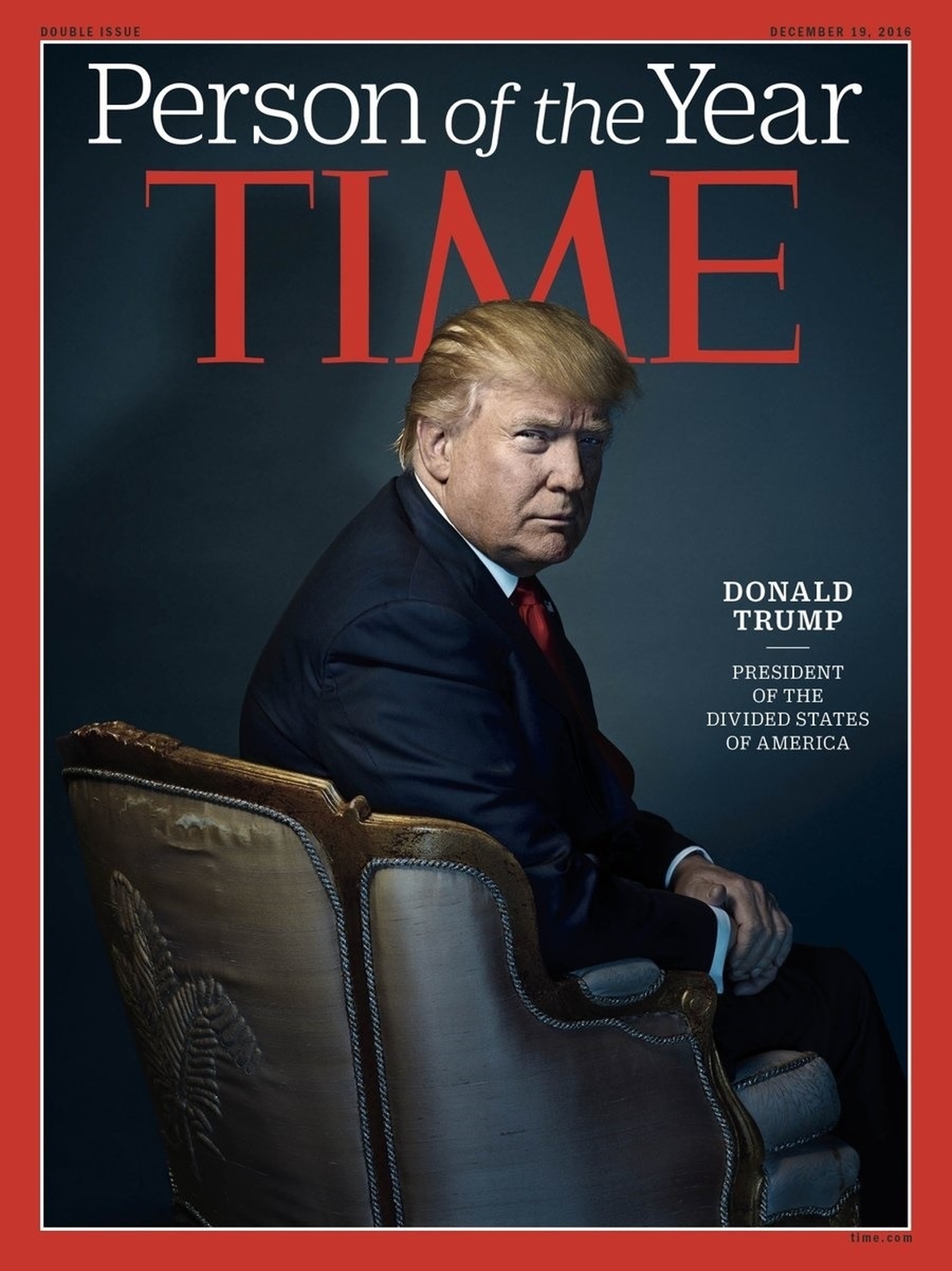 Donald Trump, persona del año para la revista »Time»