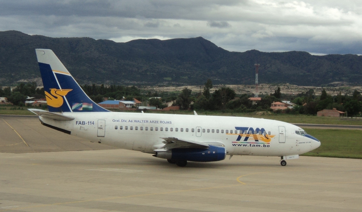 El Gobierno de Bolivia anuncia que el Transporte Aéreo Militar dejará de operar la próxima semana