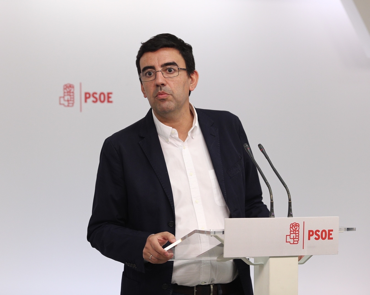 Portavoz de la gestora del PSOE justifica la multa a los »díscolos» por su ruptura «flagrante» de la disciplina de voto
