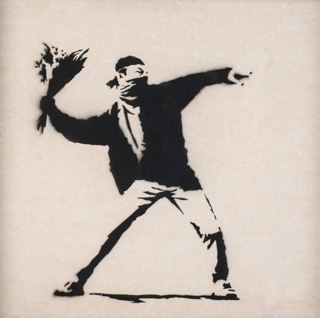 Amberes acoge la obra irreverente de Banksy, el misterioso artista del espray
