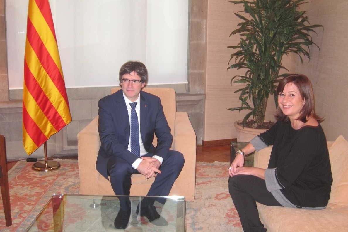 PP acusa a Armengol de «hacer de escudera de Puigdemont» y no de presidenta de Baleares