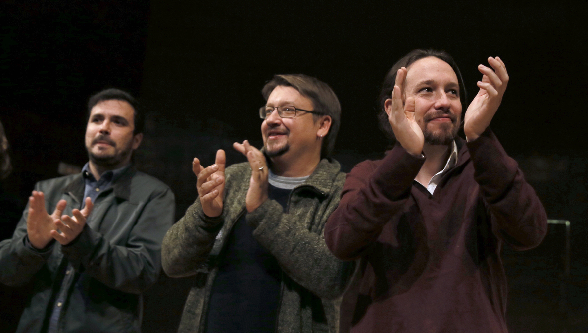 Errejón reclama la autonomía de Podemos mientras Iglesias comparece con Garzón
