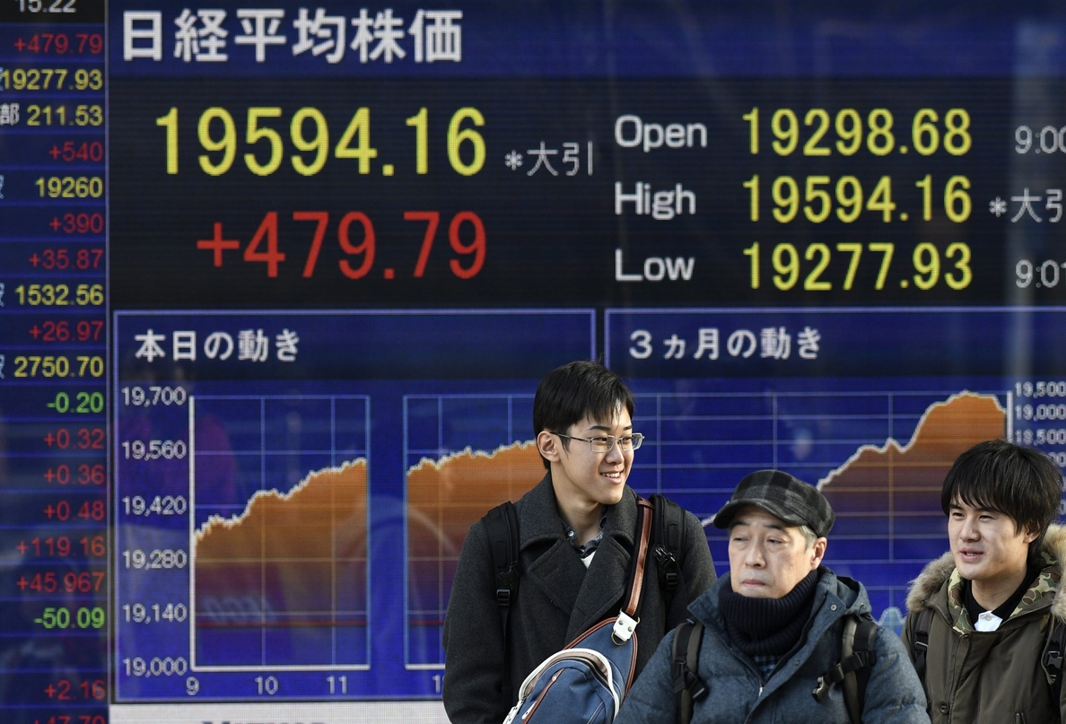 Tokio abre con una caída del 0,24 por ciento hasta los 18.846,15 puntos