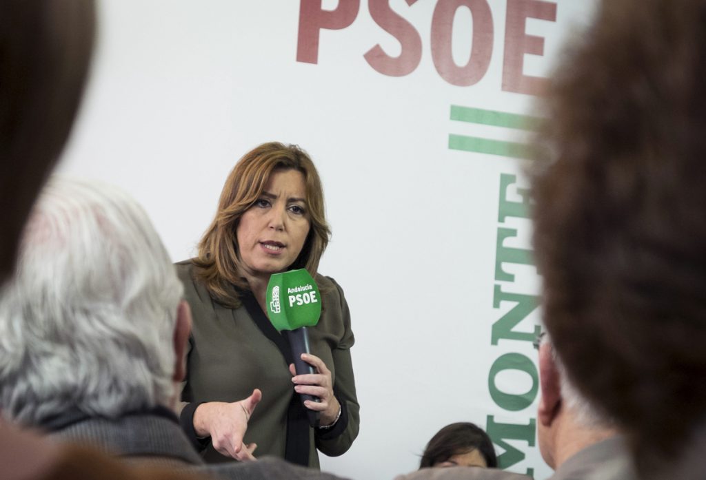 Susana Díaz apela al compañerismo en un PSOE sin «etiquetas» ni «apellidos»