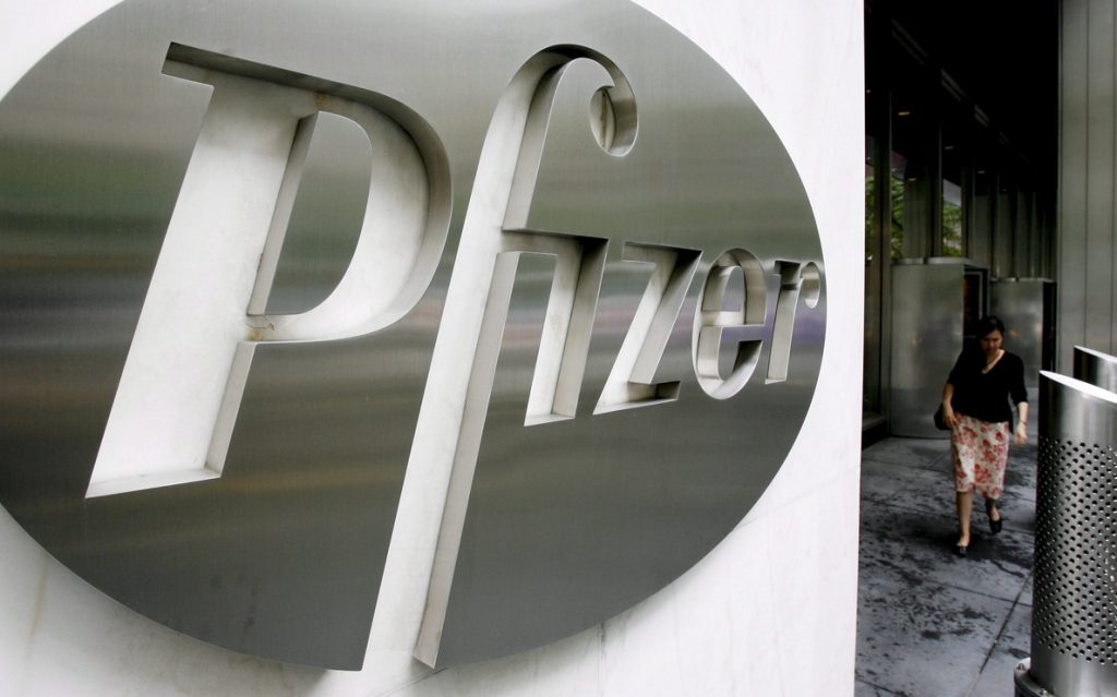 Pfizer gana 7.215 millones de dólares en 2016, un 4 % más