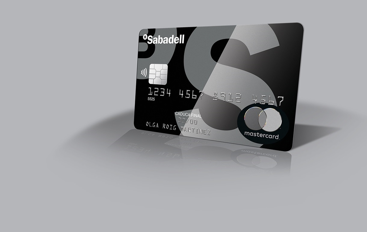 Banco Sabadell y Mastercard lanzan la primera tarjeta metálica contactlesss de Europa