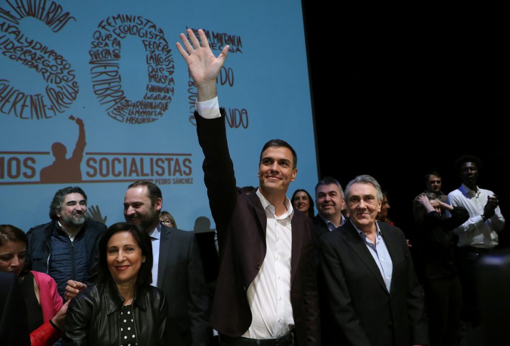 Sánchez propone dar poder a los militantes e impulsar una Alianza de Progreso con otras fuerzas