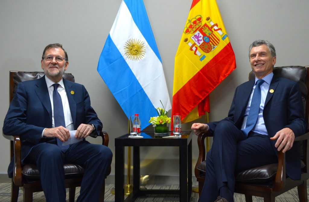 Macri iniciará mañana una visita de Estado a España centrada en recomponer la relación bilateral y atraer inversiones