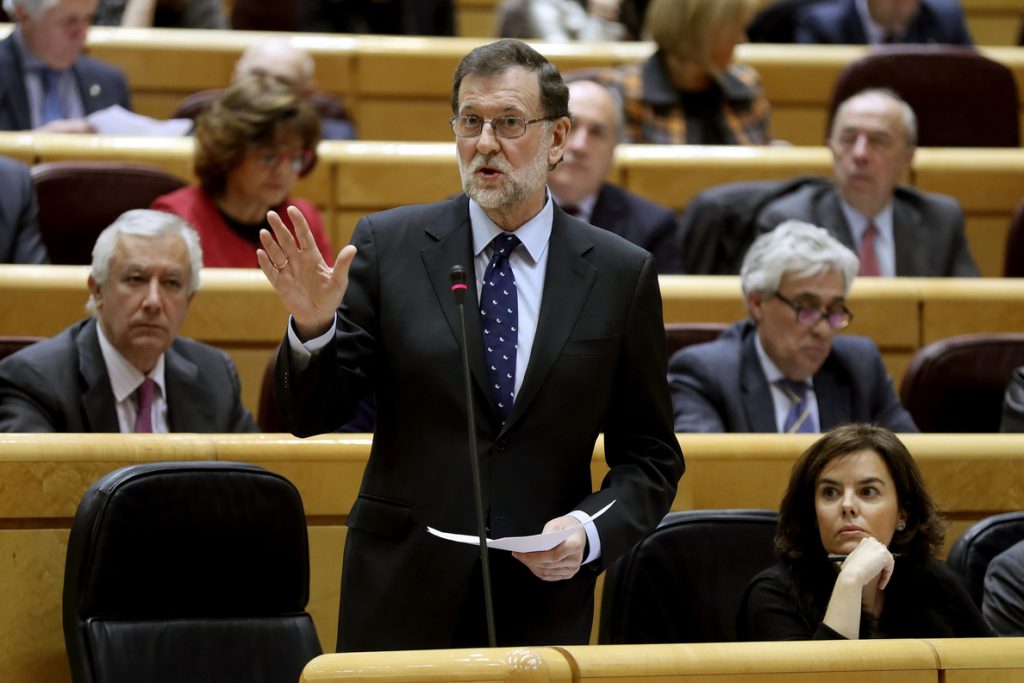 Rajoy pide a los independentistas que dejen de inventarse «conspiraciones»