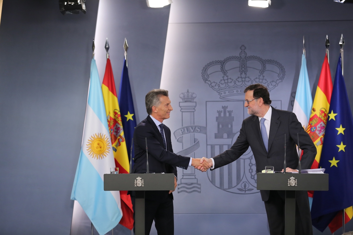 Rajoy y Macri inician una nueva etapa de diálogo y coordinación en la relación hispano argentina