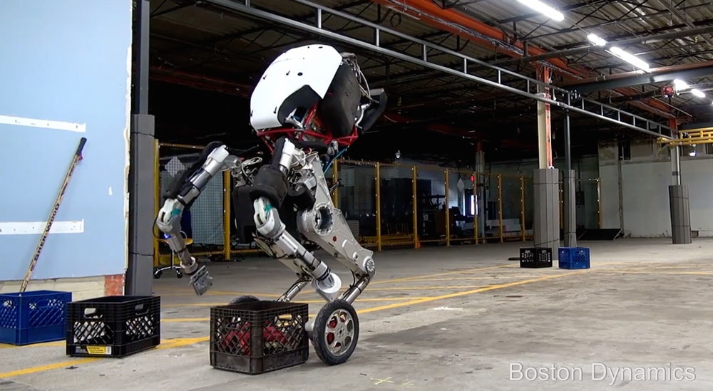 Así es Handle, el gigantesco robot de Google que le ha robado protagonismo al MWC