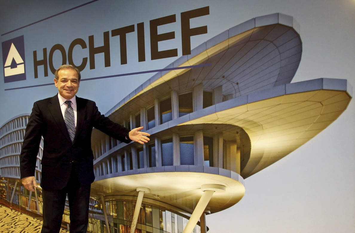 Hochtief gana 320,5 millones de euros en 2016, un 53,9 % más