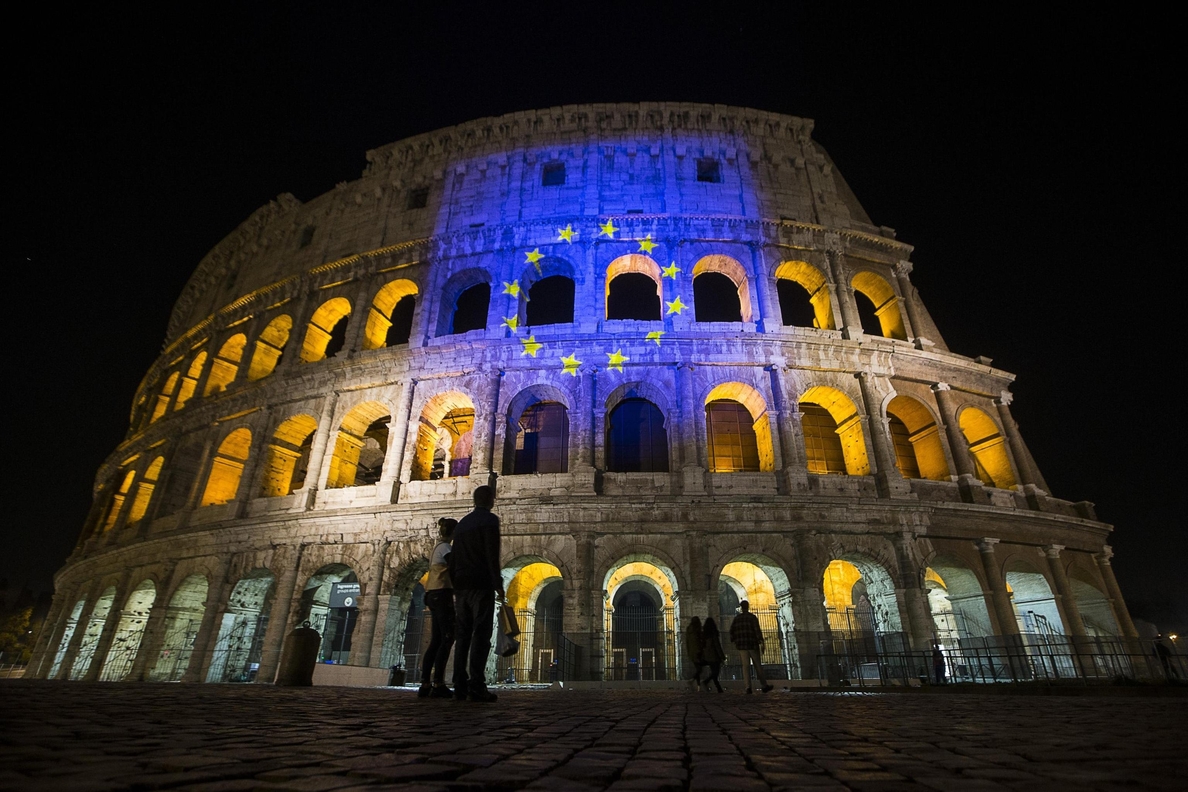 Un Campidoglio de Roma fortificado recibe a los líderes de la UE